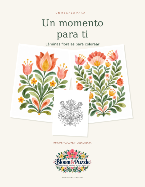 Portada de regalo floral